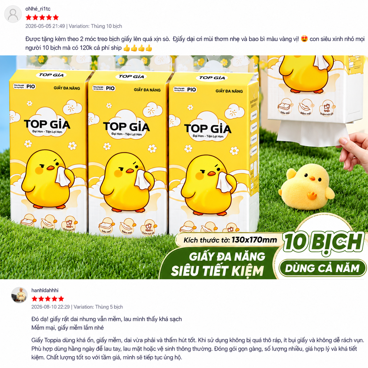 Deal giấy đa năng TOP GIA trên Shopee